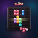 Play Grid Blast Polished 8x8 Gem Block Puzzle and Strategy Game online free