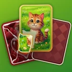 Play Puzzle Solitaire Picture Match Relaxing Art and Card Sorting online free
