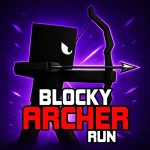 Play Blocky Archer Run online free