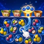 Play Pop Fruit Vibrant Fruit Sorting and Match 3 Bubble Puzzle online free