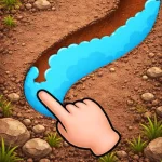 Play Dig e Flow Save Water Interactive Sand Digging and Fluid online free